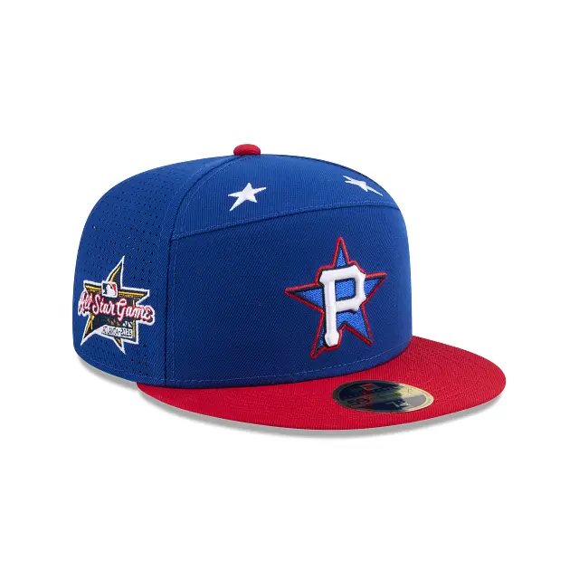 Pittsburgh Pirates 2025 Mlb All-Star Game Training Hat – 59Fifty Split-Panel Structure 1