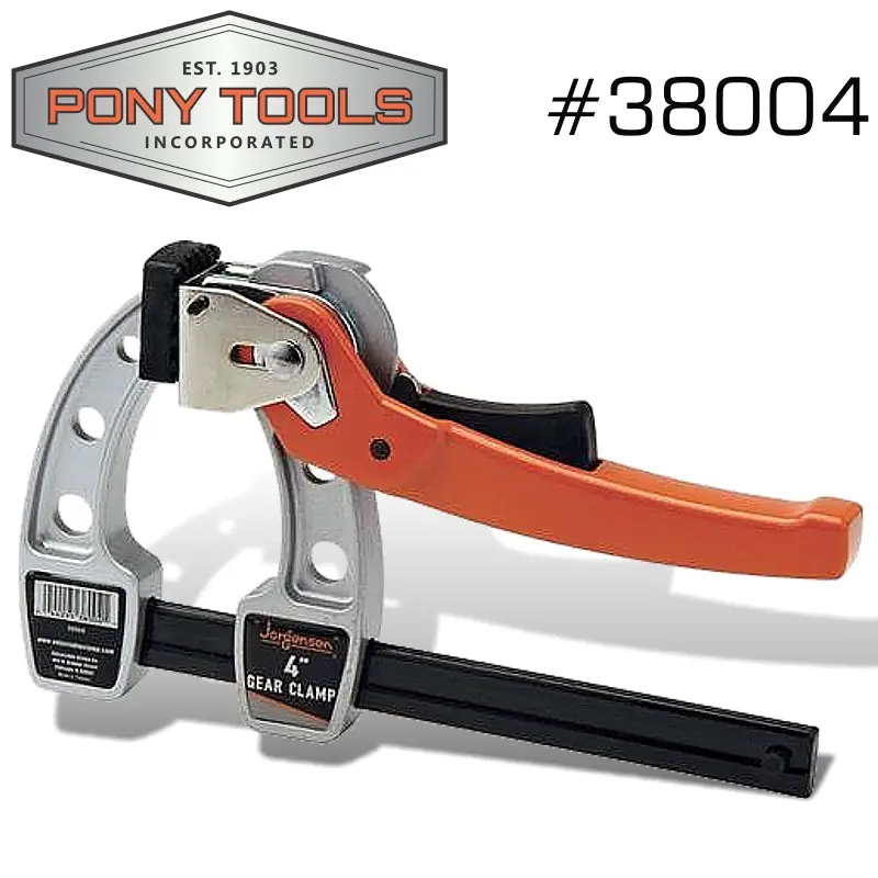 Pony Jorgensen 4 In Gear-Actuated Bar Clamp For Precise Torque Control 1