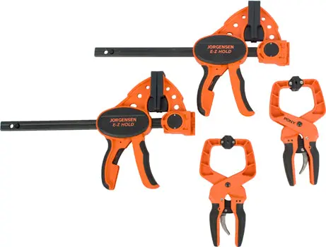 Pony Jorgensen 4-Piece Trig Clamp Set — Includes Two 6-Inch Clamps 1