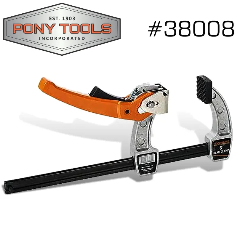 Pony Jorgensen 8 In Heavy-Duty Gear Clamp For High-Load Clamping 1