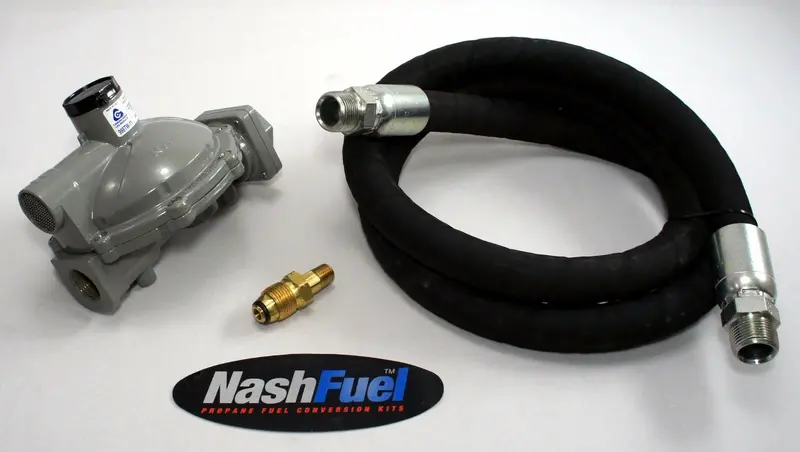 Propane Generator Regulator And Crimped Hose Kit – 75 Kw System 1