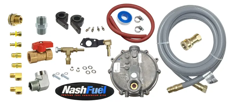 Propane & Natural Gas Conversion Kit For Predator 9500W Generator – Includes Ball Valve And 25Ft Bulkhead Hose 1