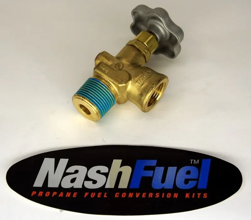 Propane Tank Service Coupler Valve (Part #802146) For 500-Gallon Pol Tanks 1