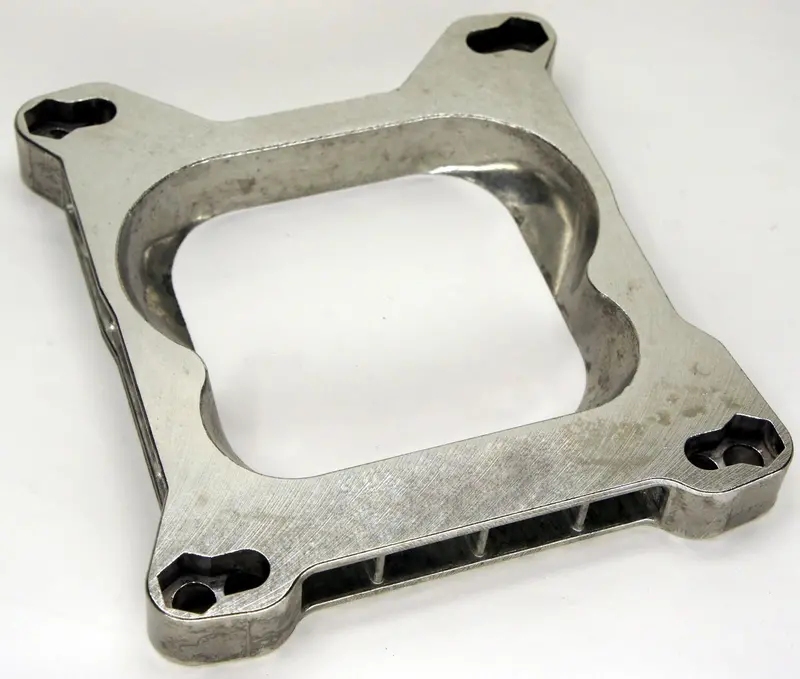 Quadrajet 4-Barrel Carburetor To Intake Manifold Adapter Plate – Throttle Body Conversion Kit 1