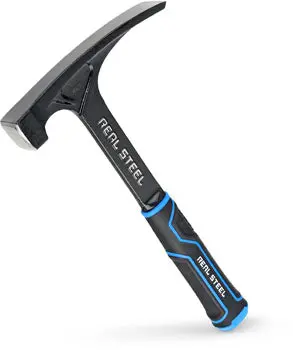 Real Steel Brick Hammer – 620G (22 Oz) With Ultra-Strong Steel Handle 1