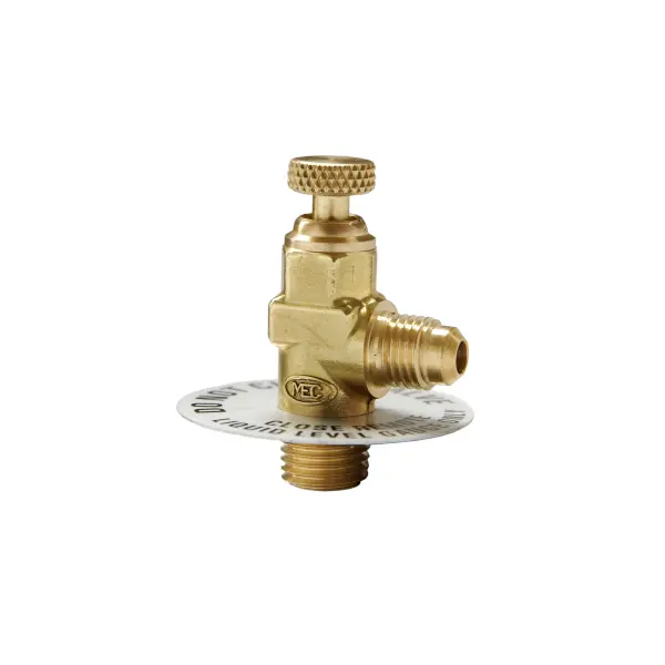 Remote Liquid Vent Valve For Propane Tanks – 1/4" Npt / 1/4" Flare (Mes-Pve10Arf, Mej606) 1