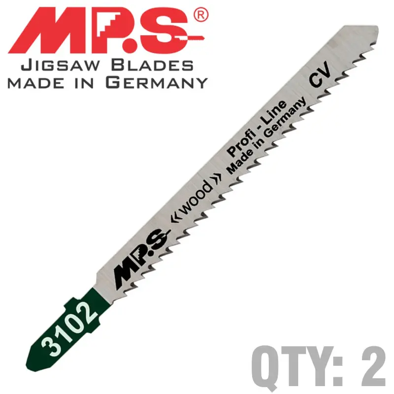 Reversible T-Shank Jigsaw Blade – Dual-Edge 10 Tpi For Wood 1