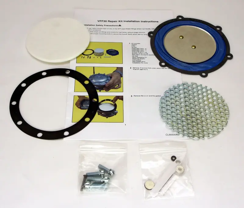 Rk-Vff30-3 Vacuum Lockoff Repair Kit – Impco-Style Pressure Regulator Rebuild For Vff30 Units 1