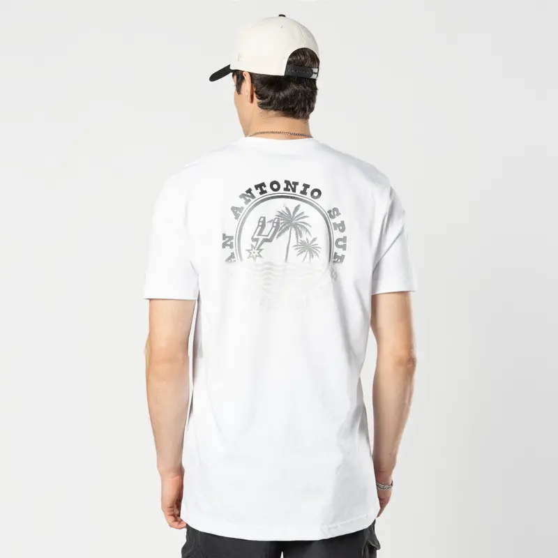 San Antonio Spurs Nba Summer Lightweight Short-Sleeve Shirt 1
