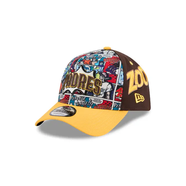 San Diego Padres Diamond Hero Range 9Forty A-Frame Snapback 1