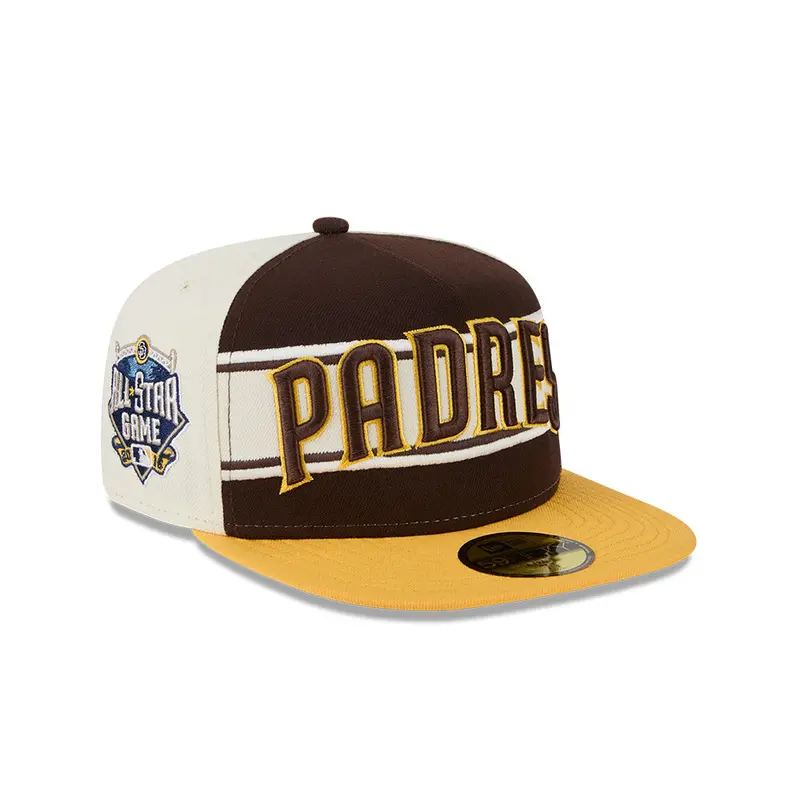 San Diego Padres Summer Derby Collection 59Fifty A-Frame Fitted Cap 1
