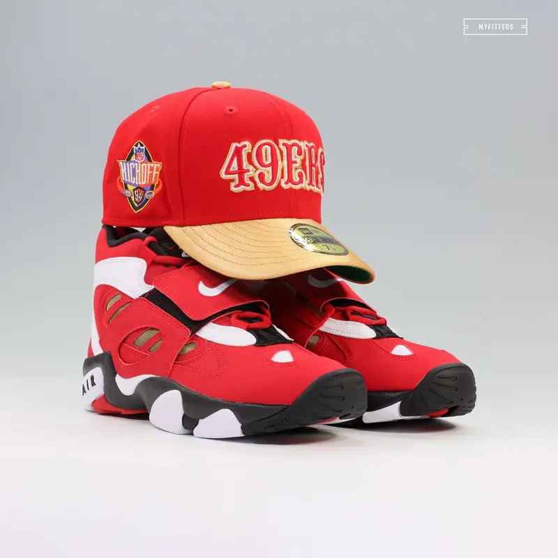 San Francisco 49Ers Nfl Kickoff 1994 Radiant Red & Metallic Gold Fitted Cap – New Era 1