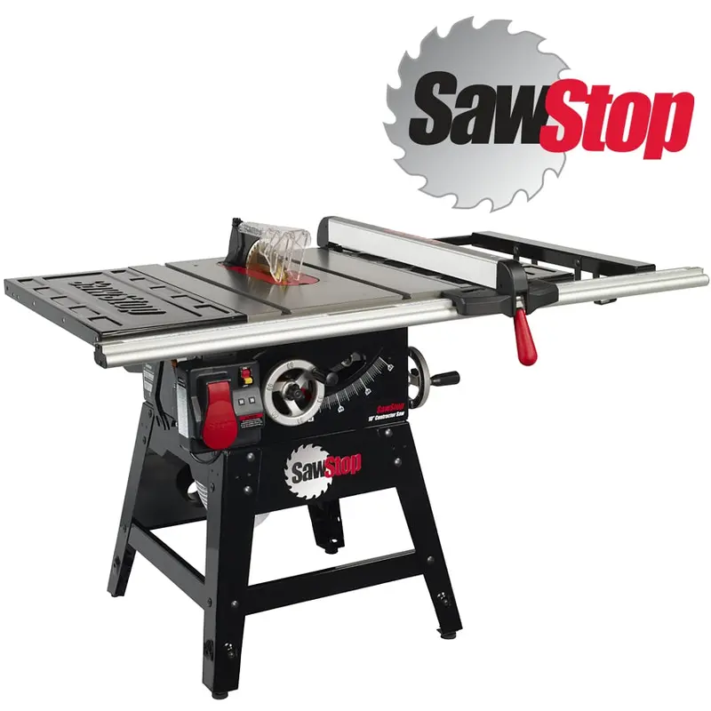 Sawstop Contractor Table Saw – 250 Mm Blade, 1.75 Hp Motor 1