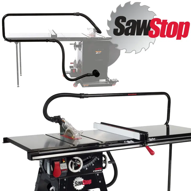 Sawstop Over-Arm Dust Collection Assembly 1