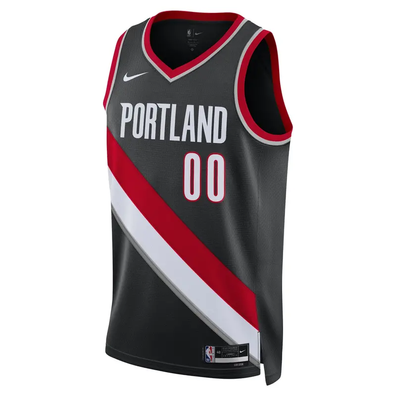 Scoot Henderson Portland Trail Blazers 2022–23 Icon Edition Nike Swingman Jersey For Men 1