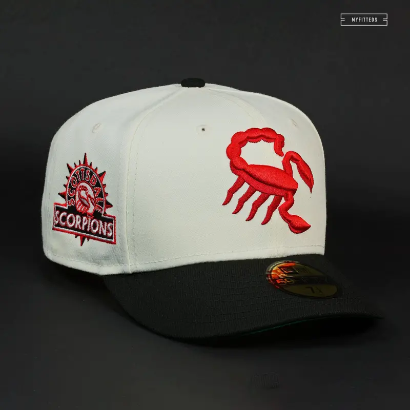 Scottsdale Scorpions Jersey Sleeve Patch Fitted Cap – Off-White New Era Design 1