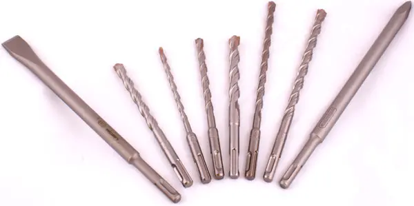 Sds-Max Mixed Masonry Drill Bit Set – Includes Chisel Point & Multiple Lengths (6–12Mm) 1