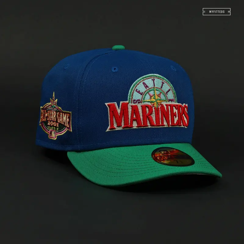 Seattle Mariners 2001 All-Star Game & 1962 World’S Fair Fitted Cap 1