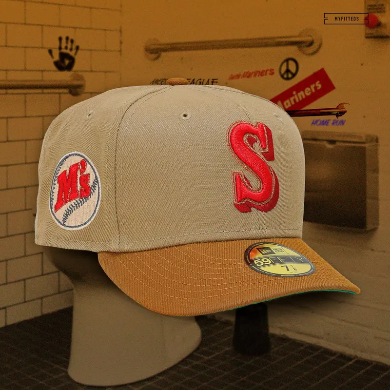 Seattle Mariners 'English Muffin & Toffee' Colorway New Era Hat 1