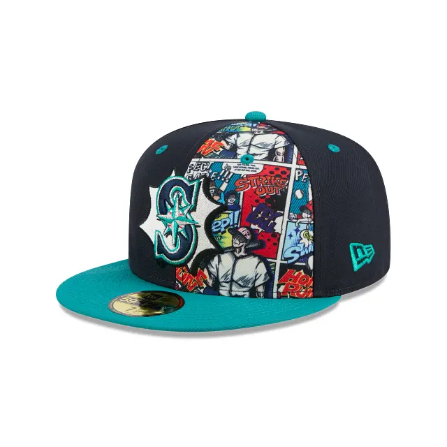 Seattle Mariners Mlb Diamond Hero 59Fifty Fitted Cap 1