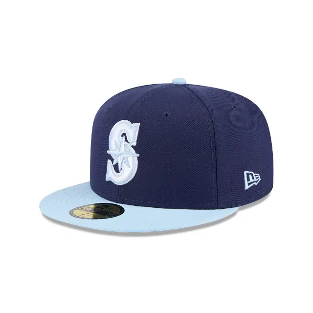 Seattle Mariners Mlb Navy Color Pack 59Fifty Fitted Cap 1
