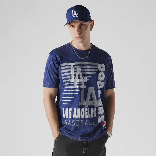 Short-Sleeve Los Angeles Dodgers Mlb Throwback T-Shirt 1