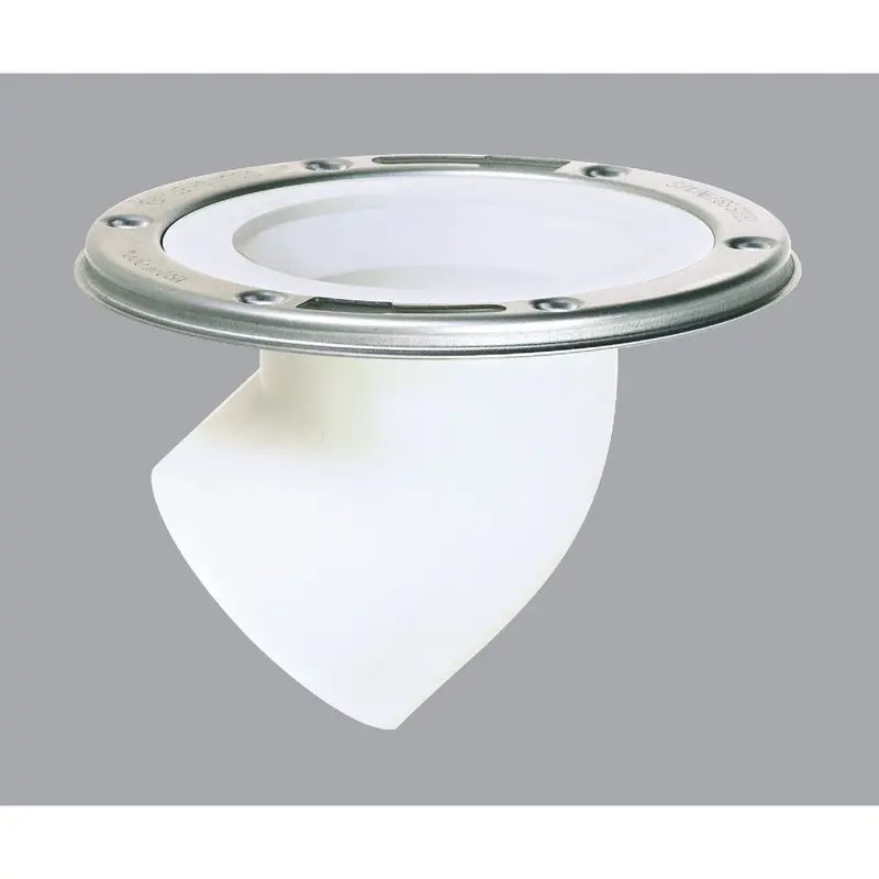 Sioux Chief Pvc Closet Flange – 3-Inch Spigot, Schedule 40 Dwv, 45-Degree Offset 1