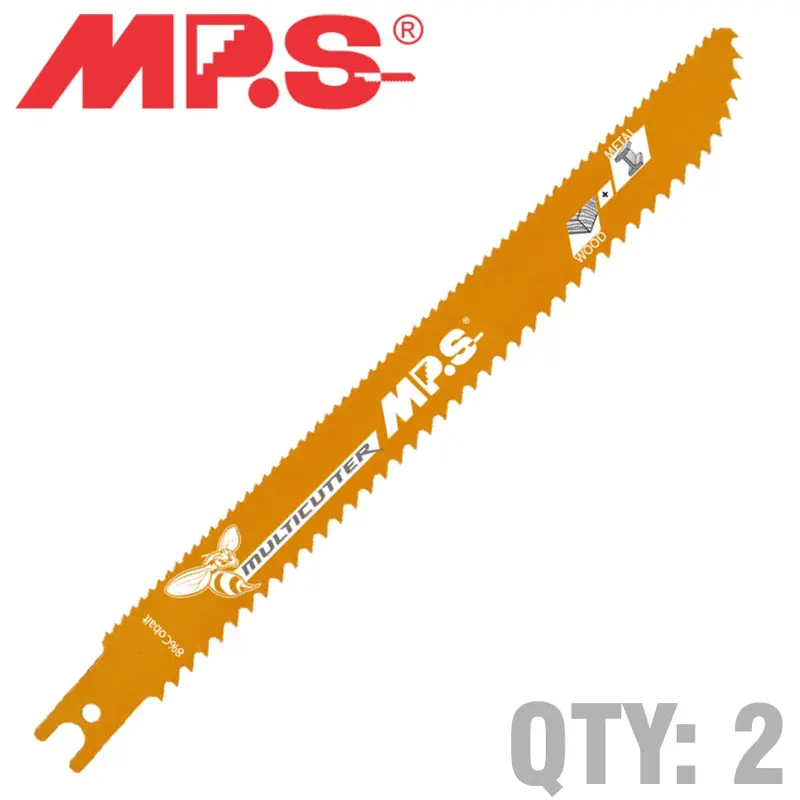 Softwood-Cutting U-Shank Multicutter Blade – 200Mm (6 & 10 Tpi), 2-Pack 1