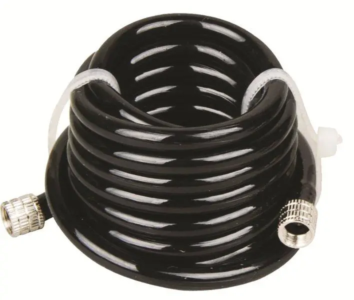 Spiral Aircraft Air Hose – M5 Female To 1/4" Female Fitting 1