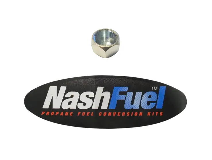 Stainless Steel Flare Cap & Dust Seal (304-C-08) For Hydraulic And Propane Transfer Fittings 1