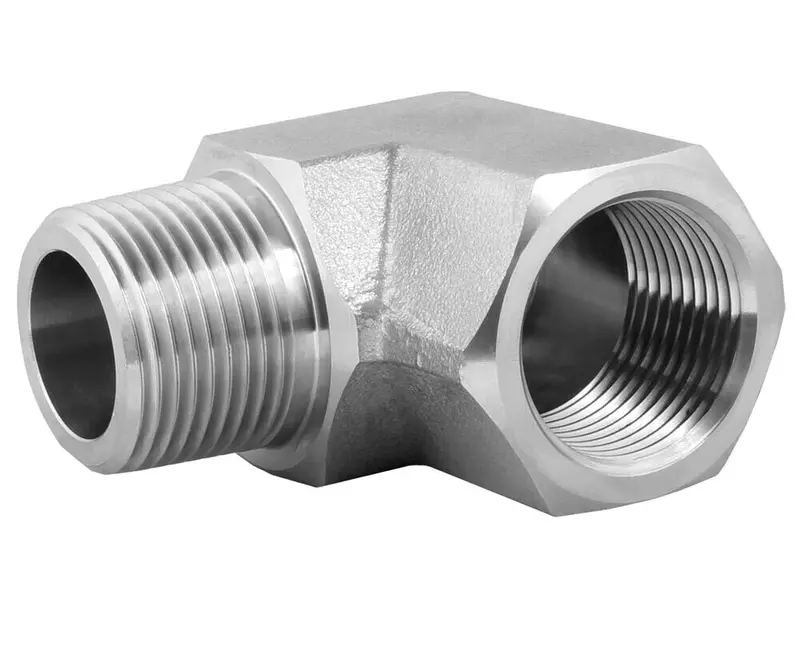 Steel Npt 90° Street Elbows – Male To Female (1/8" To 1") 1