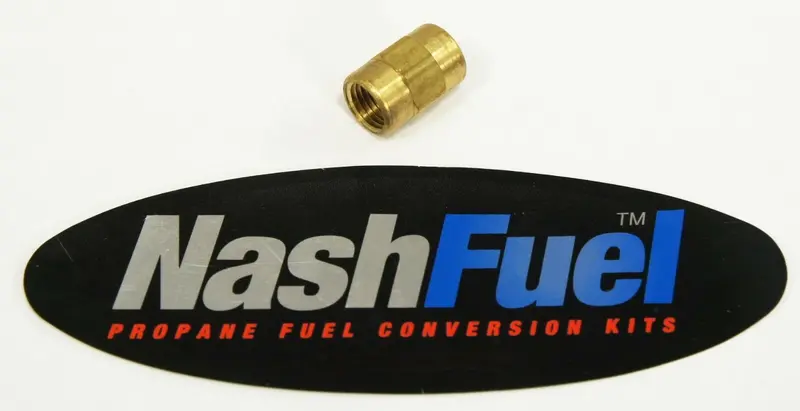 Straight Female 1/4" Npt To Female 1/4" Npt Propane & Natural Gas Fitting 1