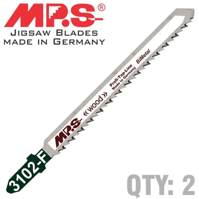 T-Shank Jigsaw Blade For Plastics – 10 Tpi Clean-Cut Performance 1