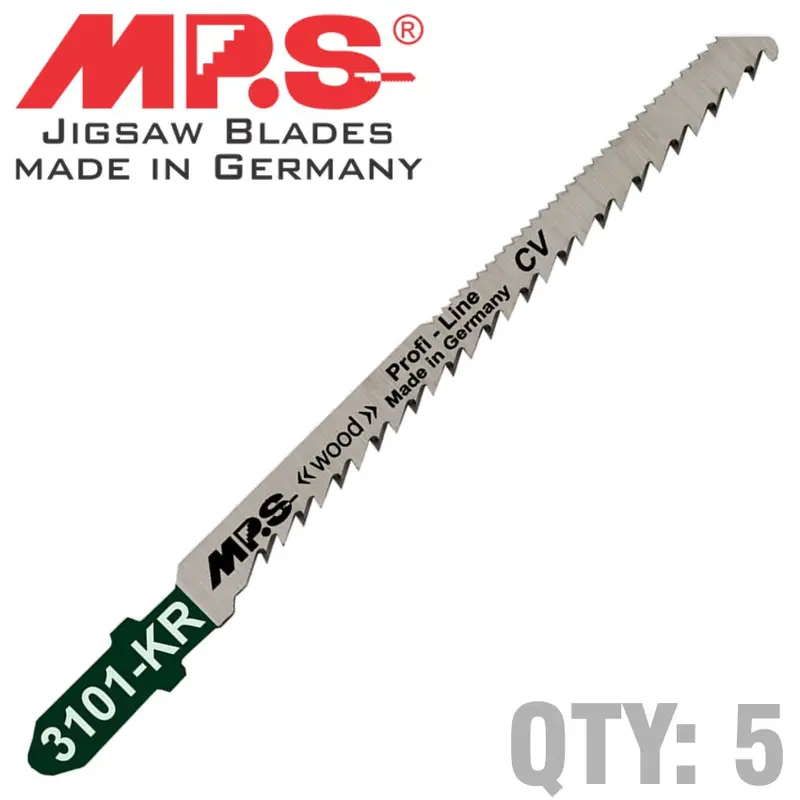 T-Shank Scroll Jigsaw Blade For Wood – 10 Tpi Fine Detailing 1