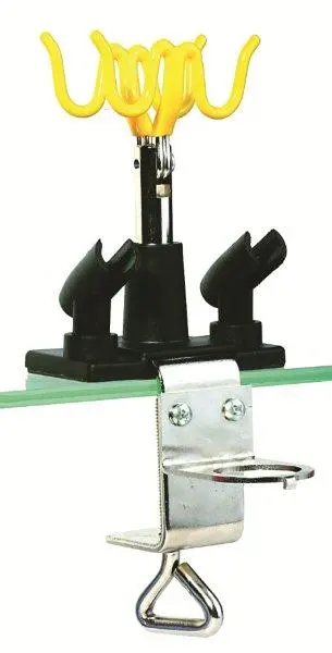 Table-Edge Aircraft Airbrush Holder With Heavy-Duty Clamp 1