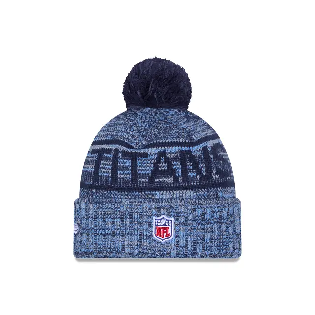 Tennessee Titans Nfl 2025 Sideline Cold-Weather Knit Beanie 1