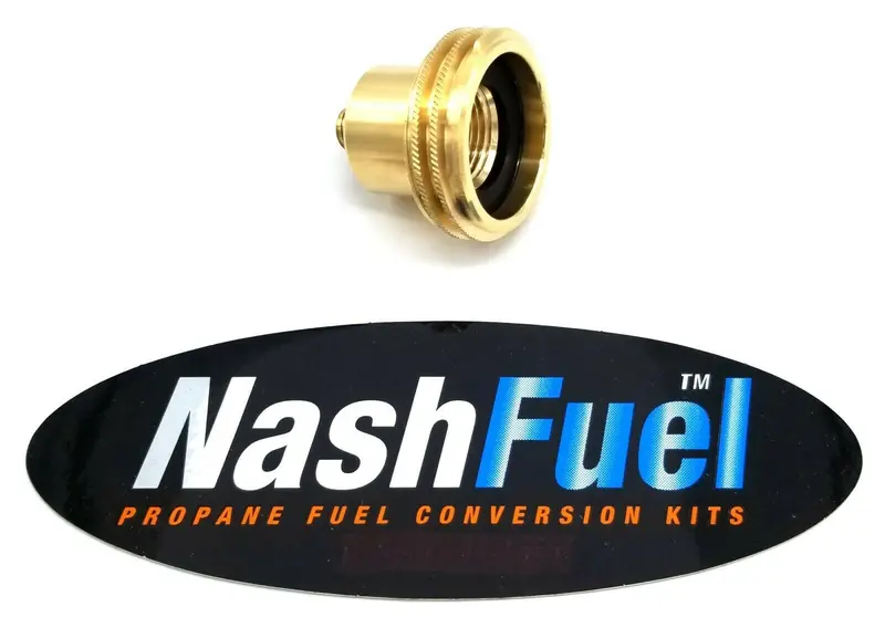 Tomasetto M10 Dish-To-Acme Adapter For 1-3/4" Propane Tank Fill Valves – Lpg-Compatible 1