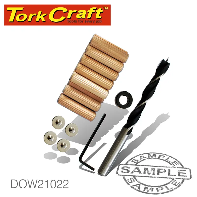 Tork Craft 10 Mm Birch Doweling Accessory Kit (22-Piece) 1