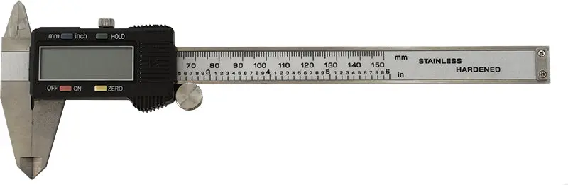 Tork Craft 150Mm Digital Vernier With Memory Hold — Stainless Steel, 0.01Mm Precision, Dual-Unit Support 1