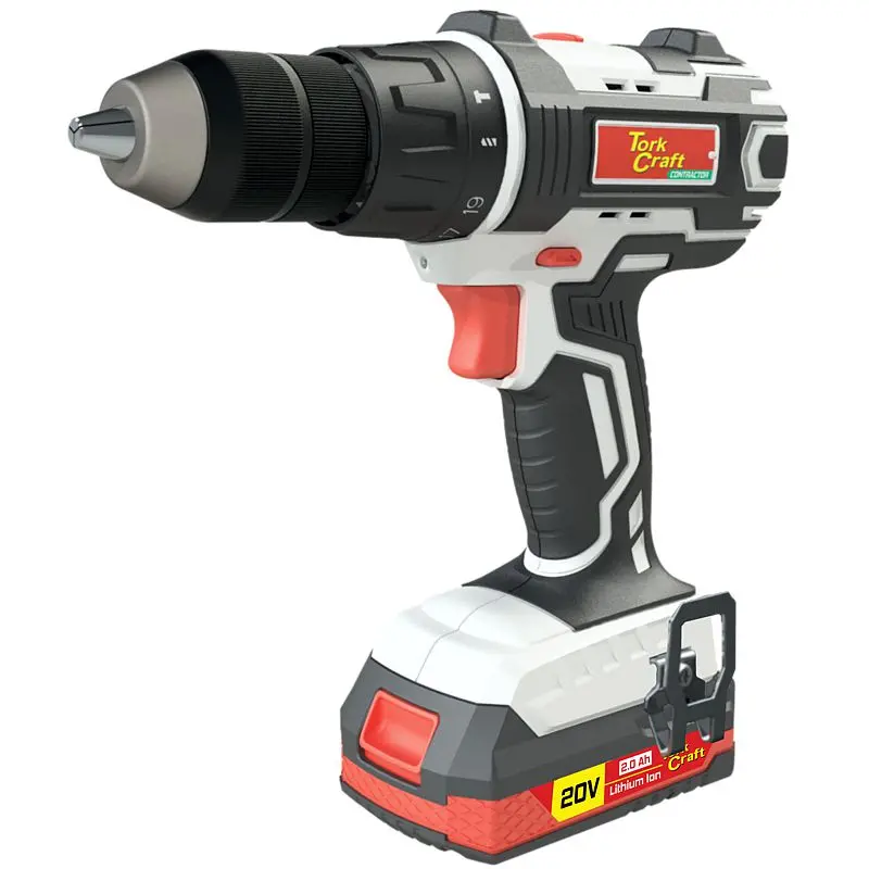 Tork Craft 20V Impact Drill Driver Id13 – 13Mm Chuck, 0–1800 Rpm, 50Nm, Dual 2.0Ah Batteries & Standard Charger 1