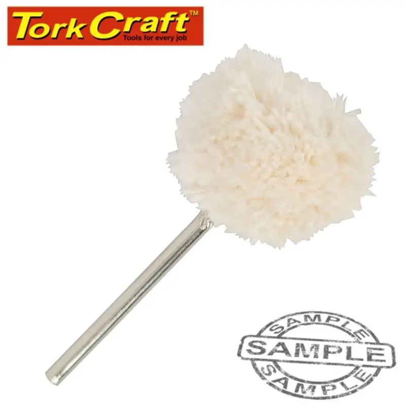 Tork Craft 24 Mm Mini Cotton Yarn Polishing Disc – 2.35 Mm Shank 1