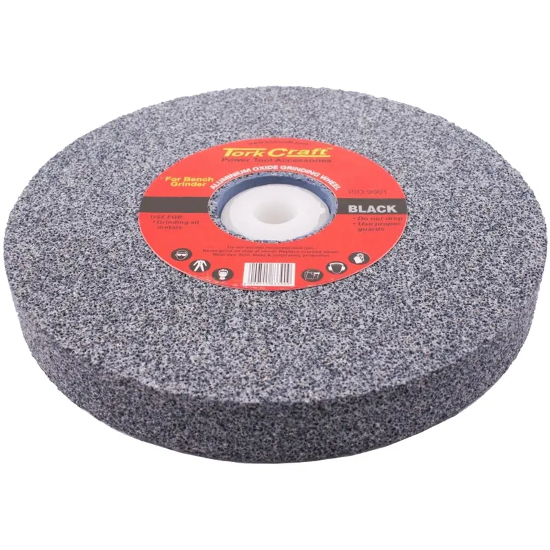 Tork Craft 250Mm Coarse-Grit Grinding Wheel – 36G Black, 40Mm Thick, 50.8Mm Arbor 1