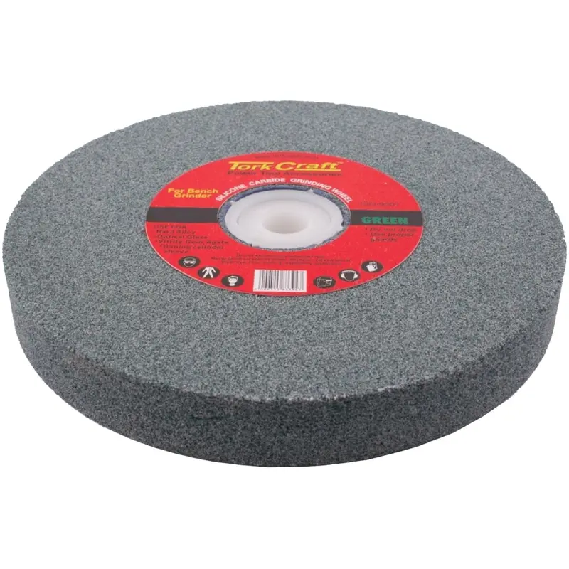 Tork Craft 250Mm Coarse-Grit Grinding Wheel – 36G Green, 40Mm Thick, 50.8Mm Arbor 1