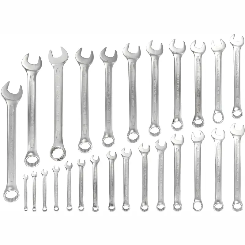 Tork Craft 26-Piece Deep Offset Combination Spanner Set (6–32 Mm) In Jumbo Rack 1