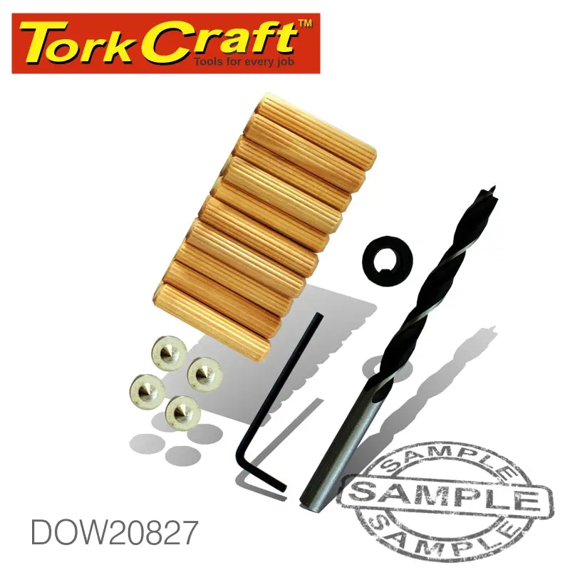 Tork Craft 8 Mm Birch Doweling Accessory Kit (27-Piece) 1