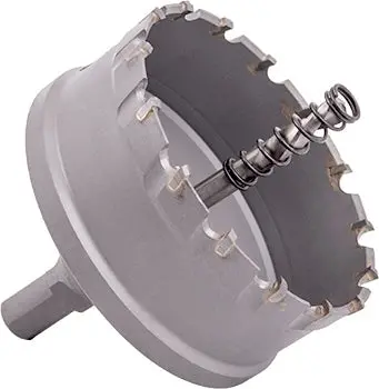 Tork Craft 80Mm Tct Hole Saw For High-Strength Metal Surfaces 1