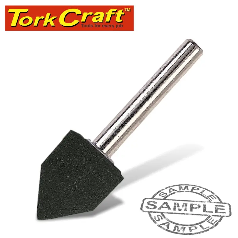 Tork Craft Beveled Grinding Point – Angled Edge For Chamfering & Deburring 1