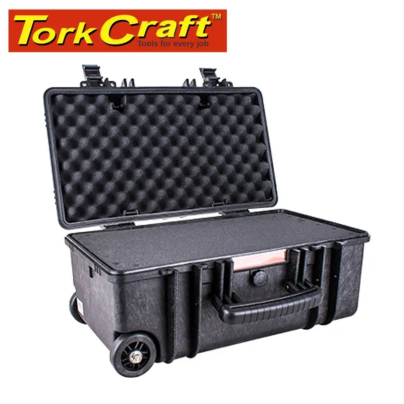 Tork Craft Black Heavy-Duty Gear Case – 570 × 360 × 265 Mm, Foam-Protected, Water- And Dust-Resistant (Model 512722) 1