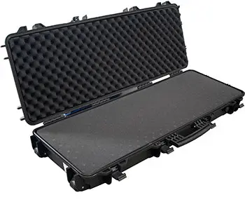 Tork Craft Black Plastic Rifle Case – 1040 × 350 × 130 Mm, Foam-Filled, Waterproof Design 1