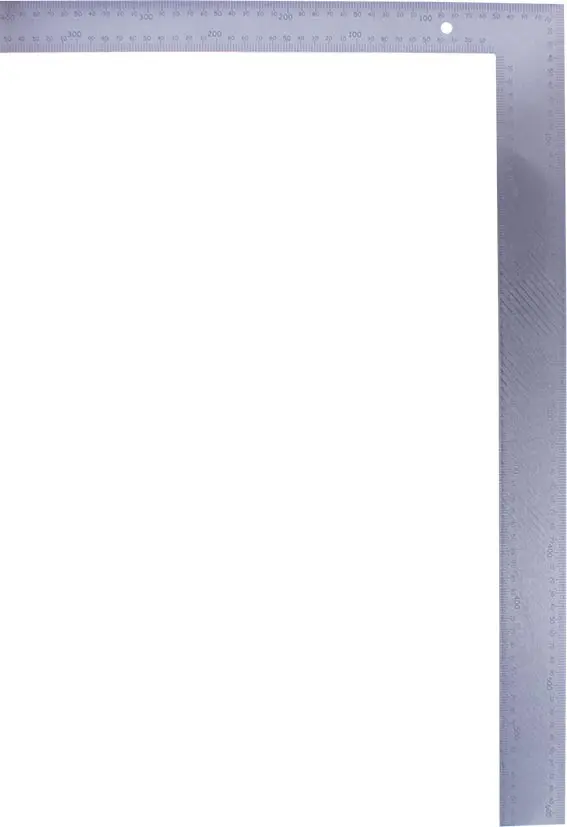 Tork Craft Carbon Steel Carpenter’S Square – 60 X 40 Cm 1